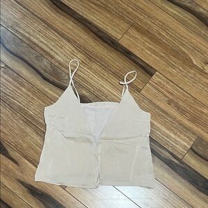 Chic Beige Women's Camisole Top